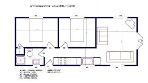 Slim two bed lodge France