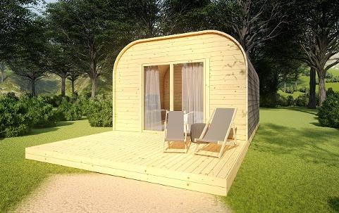 Self Build Camping pod France