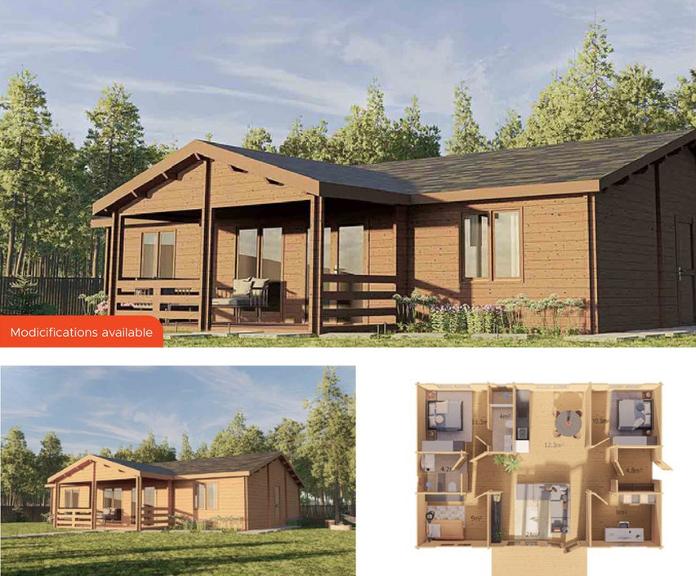 Self build lodge home France