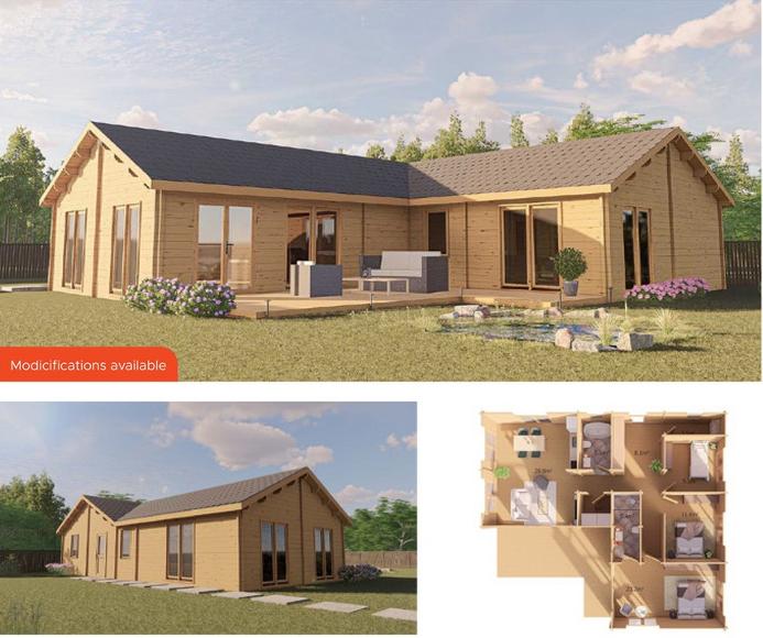 Lodge Homes France Self build