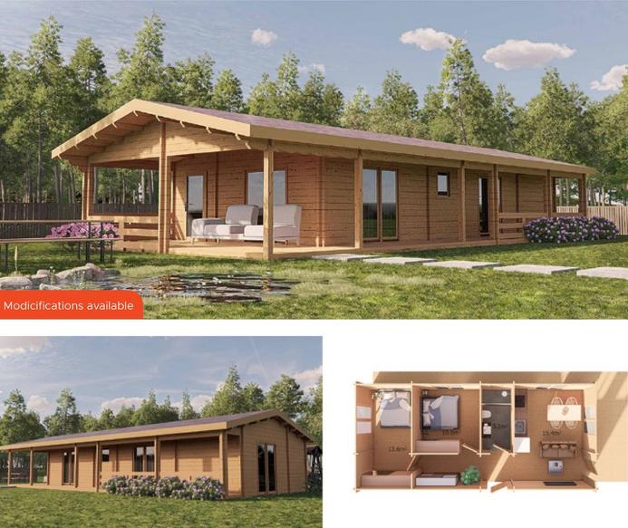 Self assembly lodge France